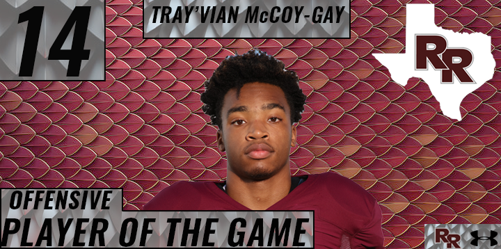 Congratulations to our  Varsity Players of the Week! | Hutto

❌: Logan Clifton
⭕️: Tray'Vian McCoy-Gay
Special Teams: Kai Haruki