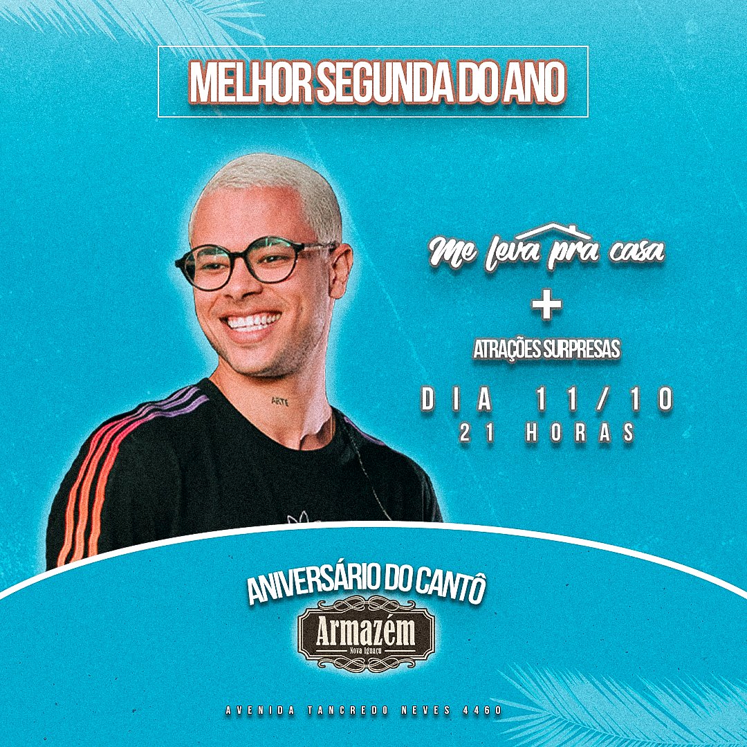 melevapracasaof's tweet photo. Hoje temos um encontro marcado pra comemorar o aniversário do @caiomeleva! 🥳
Fã que é fã não pode ficar fora dessa data tão especial né? ❤
Vambara família! 👊
#MelhorSegundaDoAno #MeLevaPraCasa https://t.co/gpTbAHax61