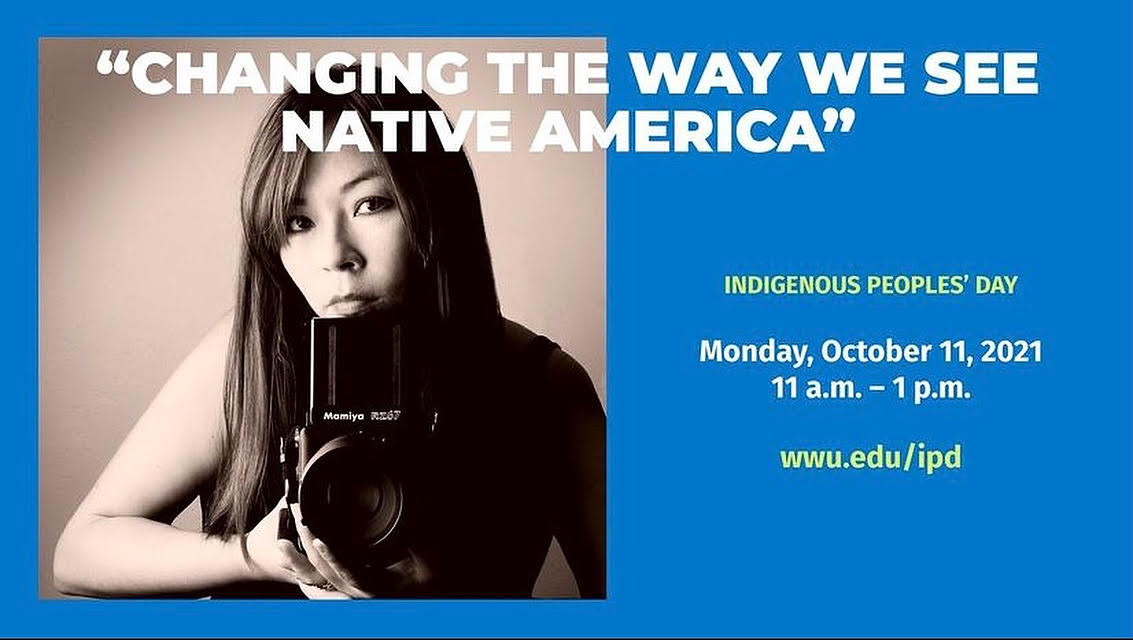 WWU_AS's tweet photo. Today, is Indigenous Peoples’ Day! Matika Wilbur of the Swinomish and Tulalip tribes is the photographer and founder of Project 562, a photography project dedicated to photographing over 562 recognized tribes in the US. 
Visit https://t.co/UaijilYV3P for more details and info! https://t.co/Tv0B4q4LnK
