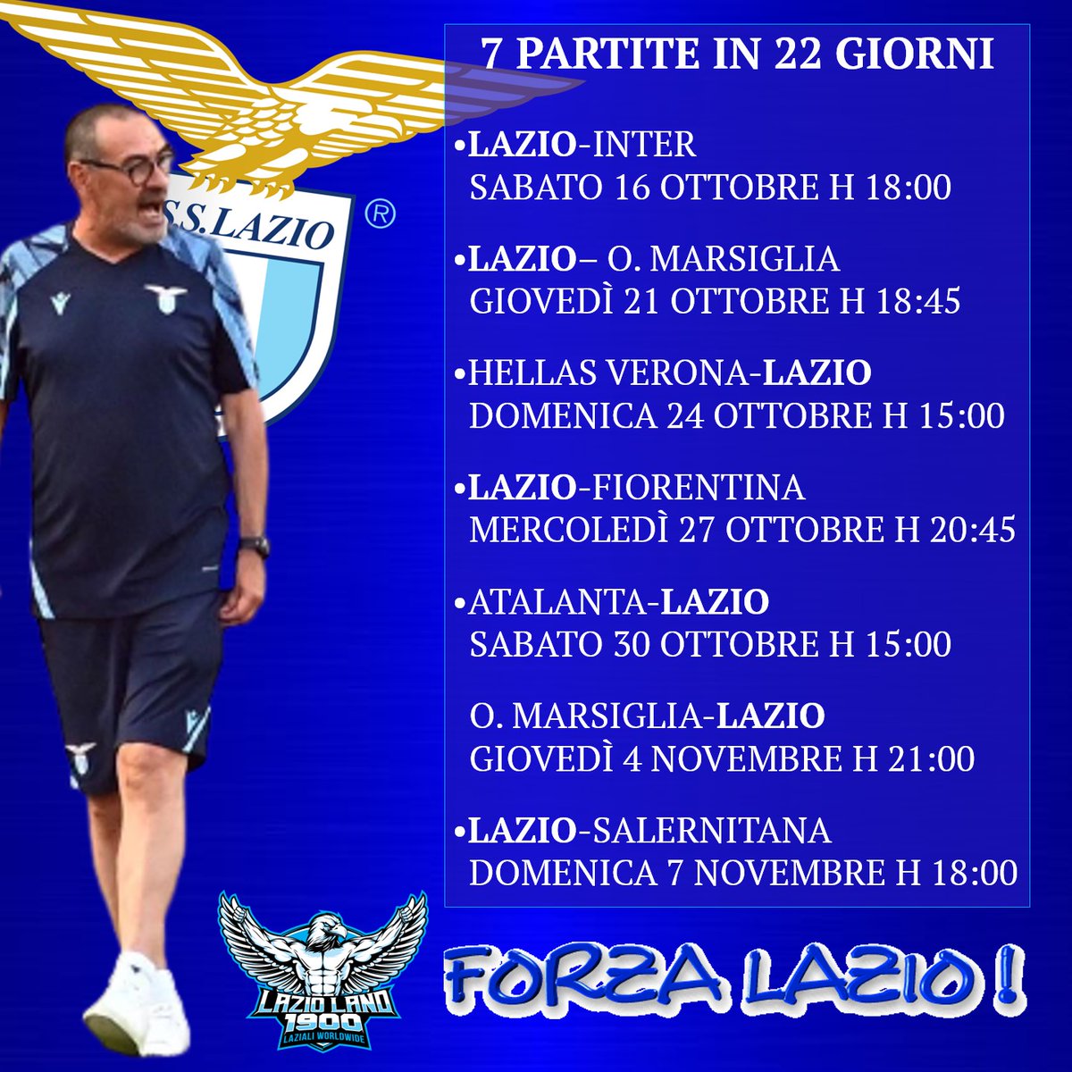 LAZIO LAND 1900 tweet media