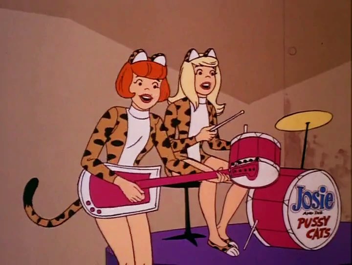 Gregory Litchfield on X: Today's Holiday brunch cartoon, on HBO Max, my  wife and I watched: Josie and the Pussycats! S1, E13 “The Great Pussycat  Chase” 🗼🗼🗼  #GregSatMornToon  #SaturdayMorningCartoons  /
