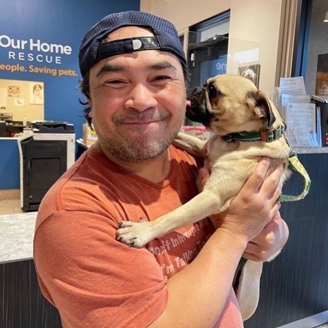 I'm not crying, you're crying 😭!!⁠
⁠
Some heart-warming #GotchaDay moments shared by our #RachaelRayFoundation partners for #AdoptAShelterDogMonth 🐶⁠