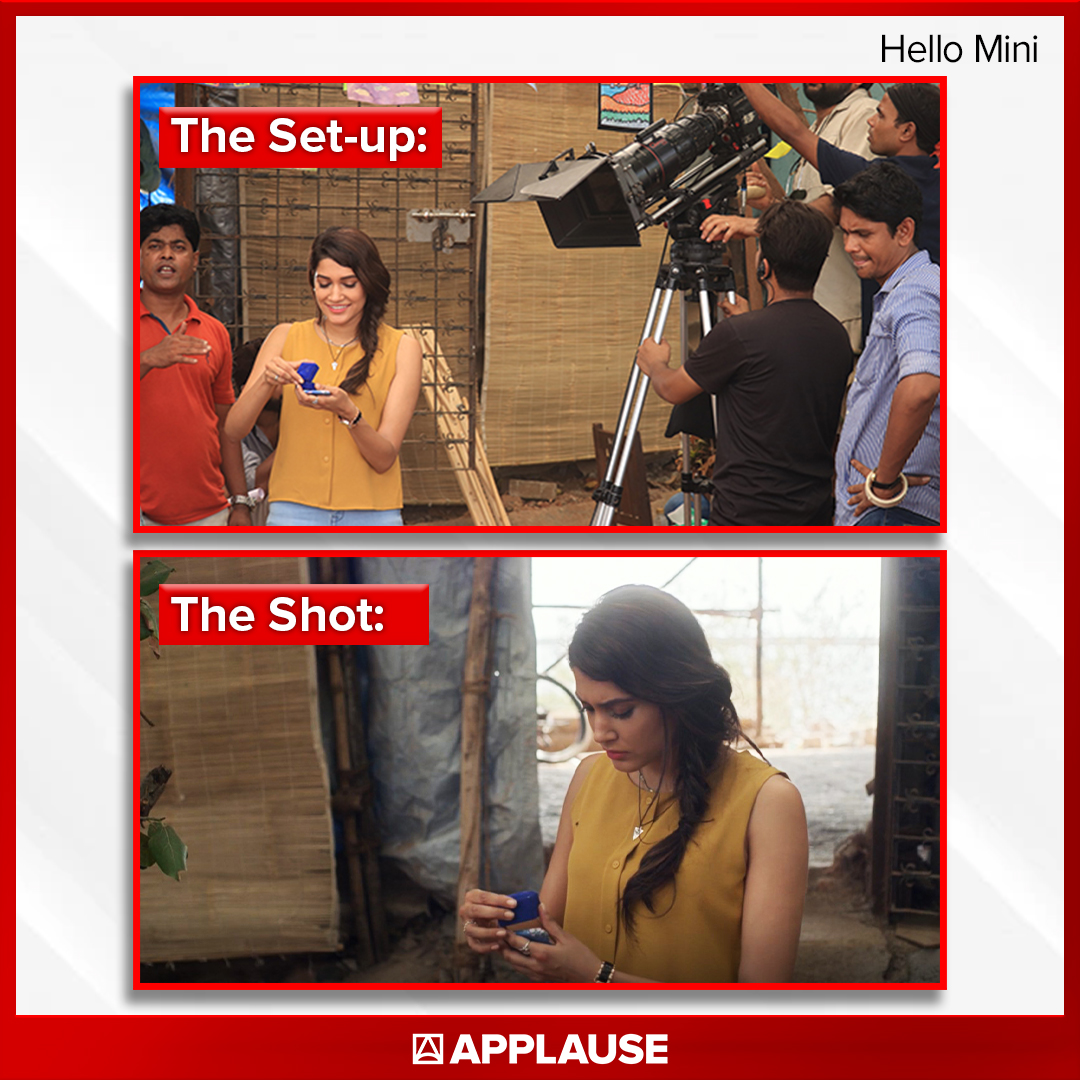 ApplauseSocial's tweet image. The time between action and cut is more real than real life!

 #HelloMini