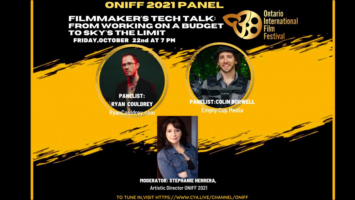oniff_'s tweet image. Our panels premiere alongside our festival. Film experts and members of our jury discuss a variety of filmmaking topics ,to tune in visit cya.live/channel/oniff