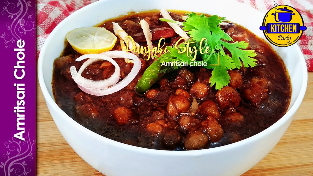 KitchenParty_'s tweet photo. #kitchenparty #foodie #foodies #YouTubeOriginals #YouTuber #indianfood #breakfast #vegan #snacks   #StreetFoodOfIndia #Navaratri2021 
I'm more inclined to Traditional recipes:😍 Amritsari Chole😋is Supper Yummy 💖💚From the Land of Golden Temple👇
https://t.co/MzYdx2ekjC https://t.co/DPkIQ5Blva