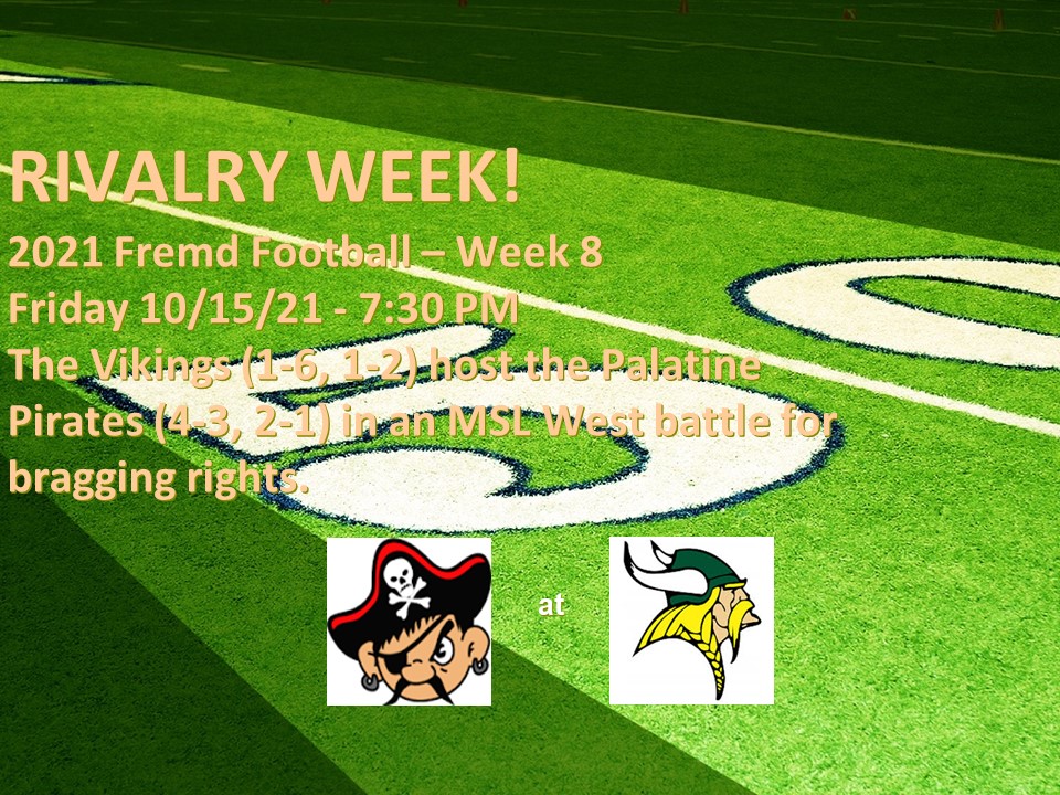 Where else would you rather be this Friday night than at Hale Hildebrandt Field for The Rivalry game! @DofoIron