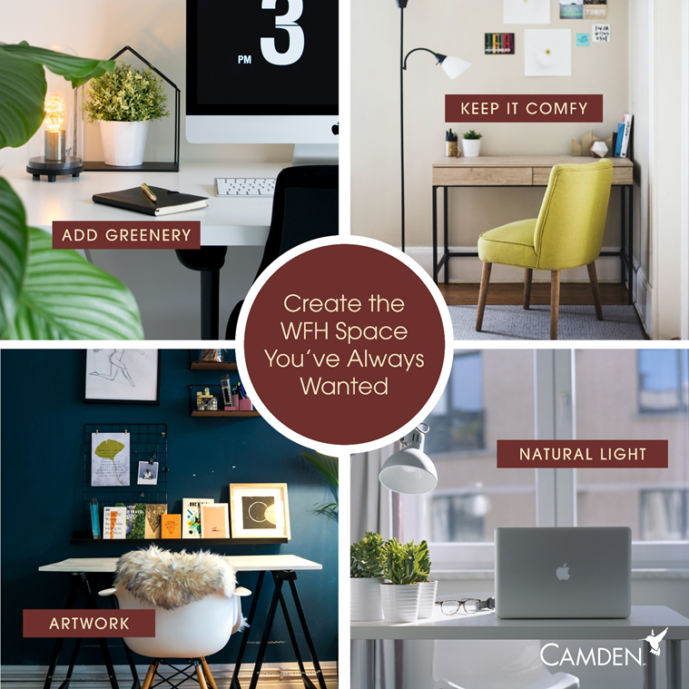 Make your apartment's flex space the corner office you've always wanted; complete with personalized touches.