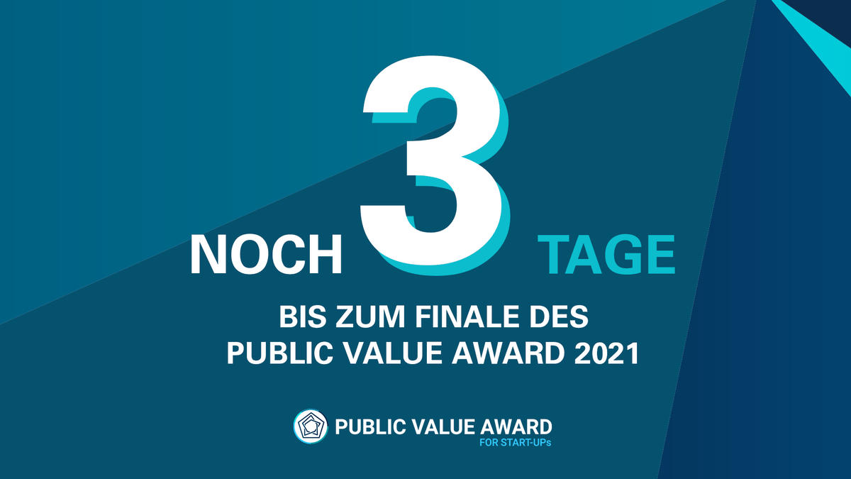 Public Value Award for Start-ups tweet media