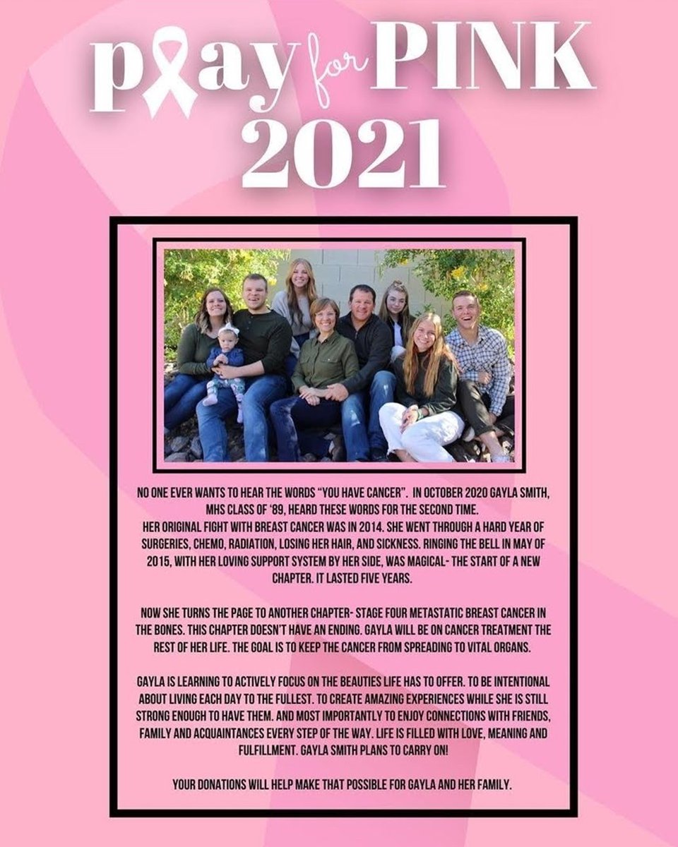WWGirlsVB's tweet image. 💗 𝑷𝒍𝒂𝒚 𝑭𝒐𝒓 𝑷𝒊𝒏𝒌 💗

Today is our annual Play For Pink game with Mesa High School.  Come out and watch the game and help support a great cause.  War Eagle!

#PlayForPink #RepTheWood