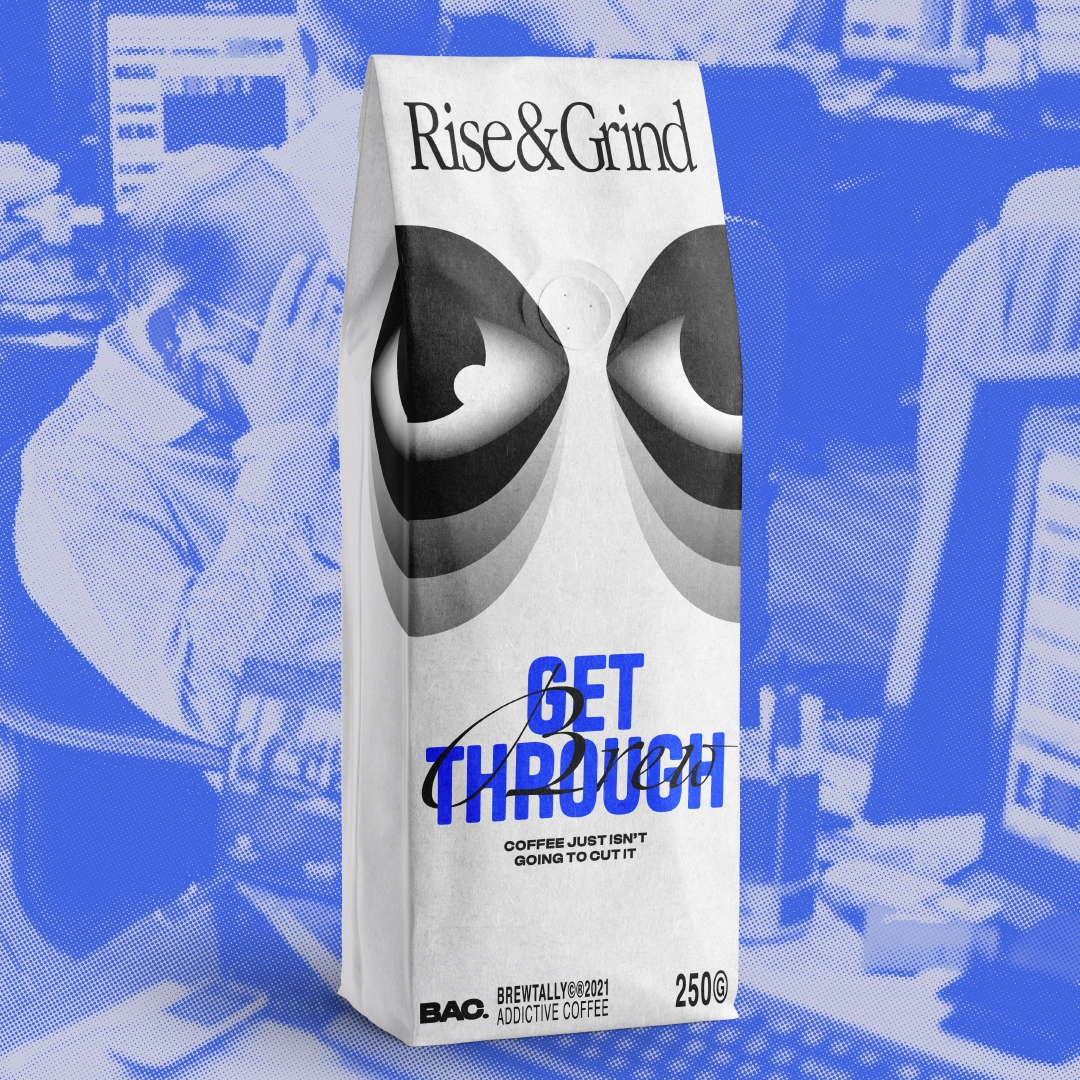 onlyorca's tweet photo. The first campaign in our 'In Moderation' series aims to expose those everyday habits which, we as society, commonly abuse in order to see us through the working week. Introducing the Brewtally Addictive Coffee Company’s latest range, Rise & Grind.
#inmoderation #mentalhealth https://t.co/w1SnjtUabh