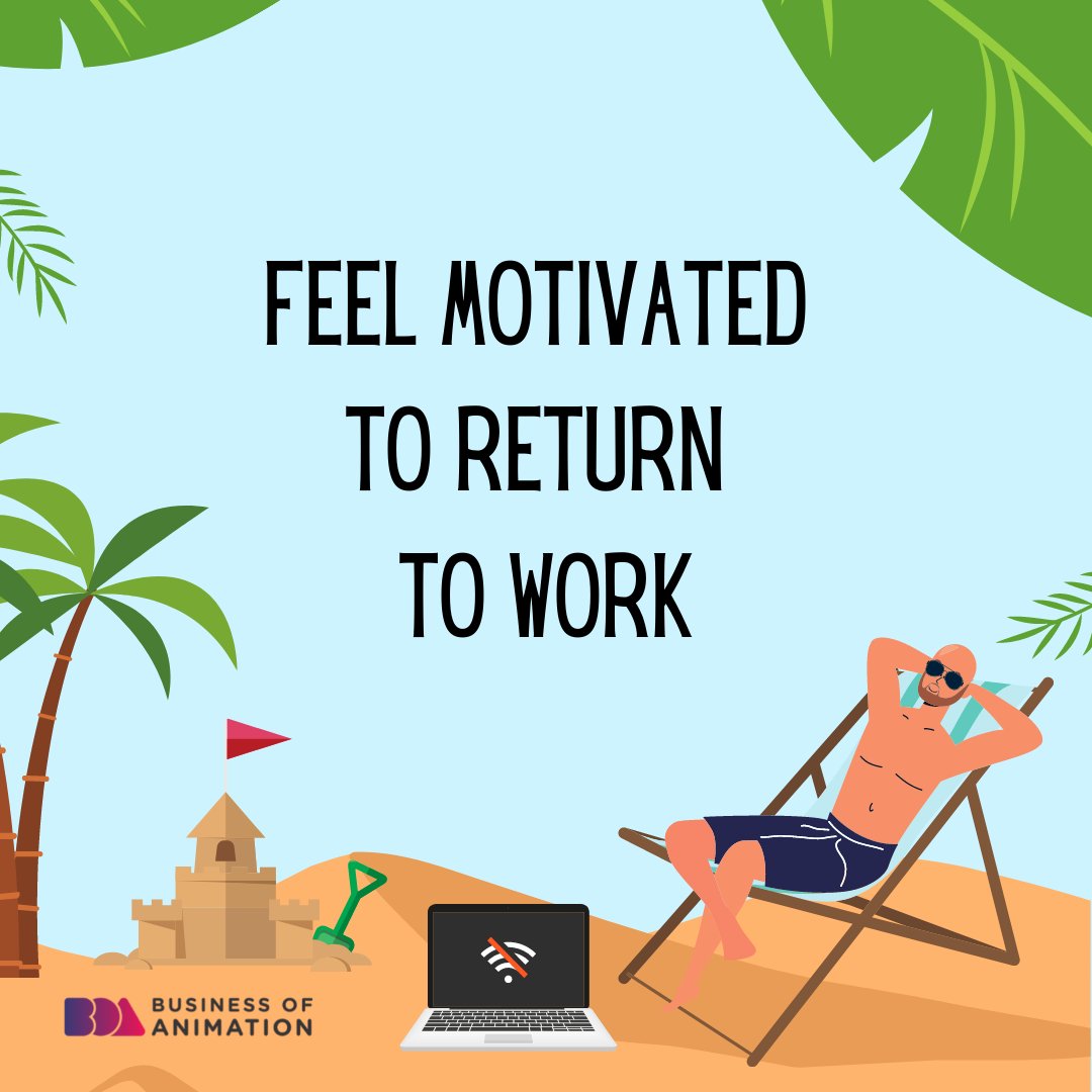 animationbiz's tweet image. 3. Get your creative juices flowing again
4. Gain a new perspective on your animation work
5. Feel motivated to return to work

 #animatorsabbatical #AnimatorTimeManagement #CreativeSabbatical #ProductivityForAnimators
#AnimationBusiness #AnimatedBusiness #AnimatorsBusiness