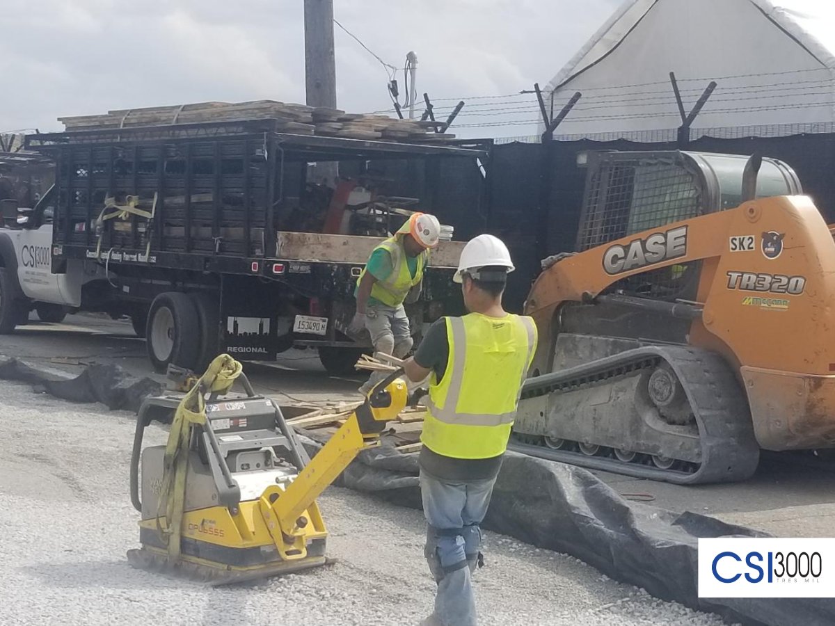 CSI_3000's tweet photo. When a growing company needs more parking...you construct a new a parking lot. Thank you to all involved in the process. #TheCSI3000Way https://t.co/qFhIFuSNfW