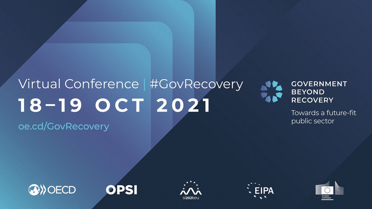 mju_RS's tweet image. Samo še en teden do #GovRecovery. Nastopilo bo več kot 90 govorcev, ki bodo sodelovali na 17 panelih. Osrednje teme:
🤝 Sokreiranje in vključevanje
🌍 Inoviranje
🌳 Zeleno upravljanje
✅ Agilno upravljanje

Več na bit.ly/3oSkbDe
@vladaRS @EU2021SI @OPSIgov @eu_eipa