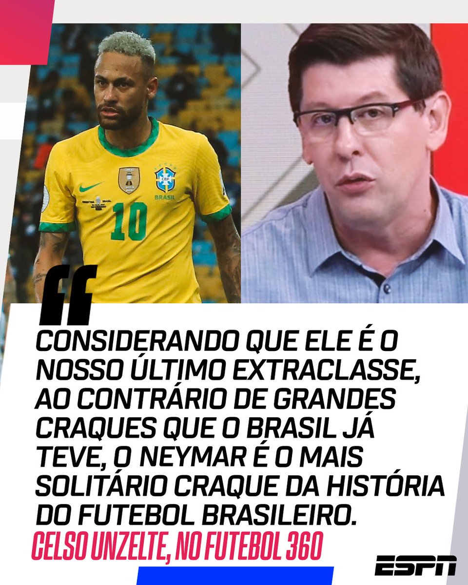 O Neymar não tem parceiros a altura dele na seleção?