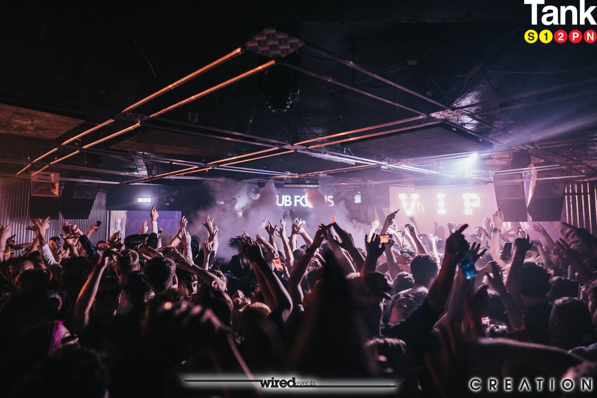 This weekend at Tank! 
Fri - Sammy Virji, Forca &amp; more!💥💥
Sat - Chase &amp; Status!🔥🔥