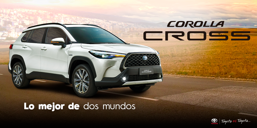 ToyotaEcuador's tweet photo. ¡#CorollaCross el mejor #SUV híbrido!

Su estilo moderno y su sistema de seguridad avanzada Safety Sense, lo definen como el mejor de su categoría.

Solicita más información aquí: https://t.co/8Axrjn8hyJ

#ToyotaEcuador #ToyotaesToyota https://t.co/4f06GWxQC5