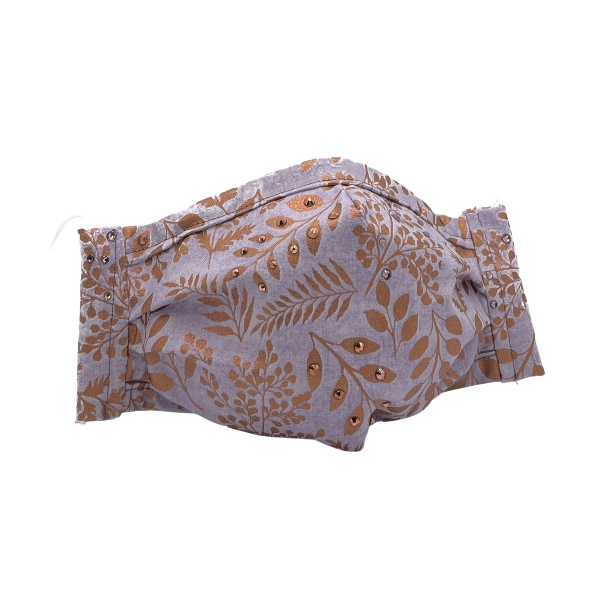 ShowgirlSparkle's tweet image. Copper Fern on Lavender Fabric Mask 
Am I still sewing masks? Sure! My masks are comfy enough to forget you're wearing one. A mask so fabulous, you'll feel good keeping it on! 😷
#clothmask #comfymask #handmade #designermask #slowfashion #yyjmade #makerlife #sparklemask #rhine...