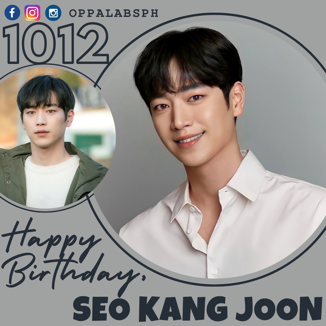Happy Birthday Seo Kang Joon!  