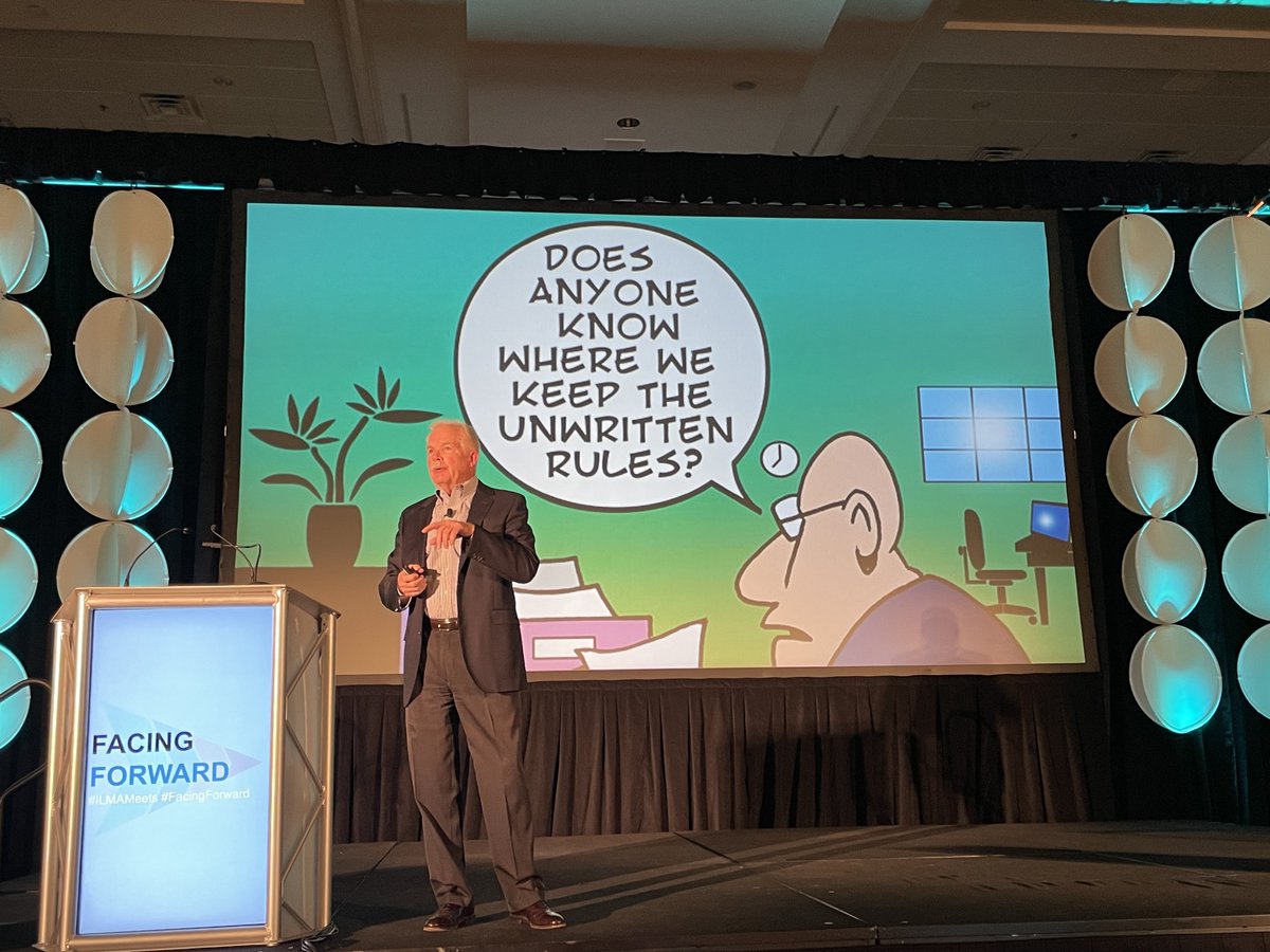 ILMATweets's tweet photo. Steve McClure, chair of the Family Business Consulting Group, told attendees at #ILMAMeets that family employment policies, such as those that state a family member has to work outside of the business for a set amount of time, can aid in family business operations. #FacingForward https://t.co/DVIHMN4O8P