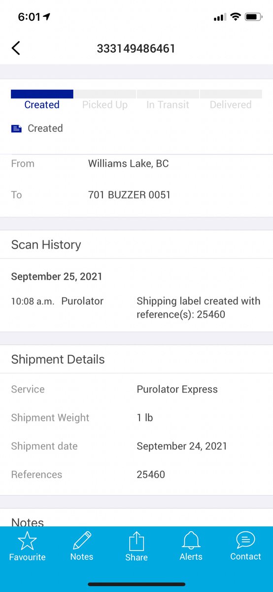 Bouchard_2001's tweet photo. And I've been told my juice has shipped but I have no information on it this all I'm getting https://t.co/Ua8G6L9Tsk