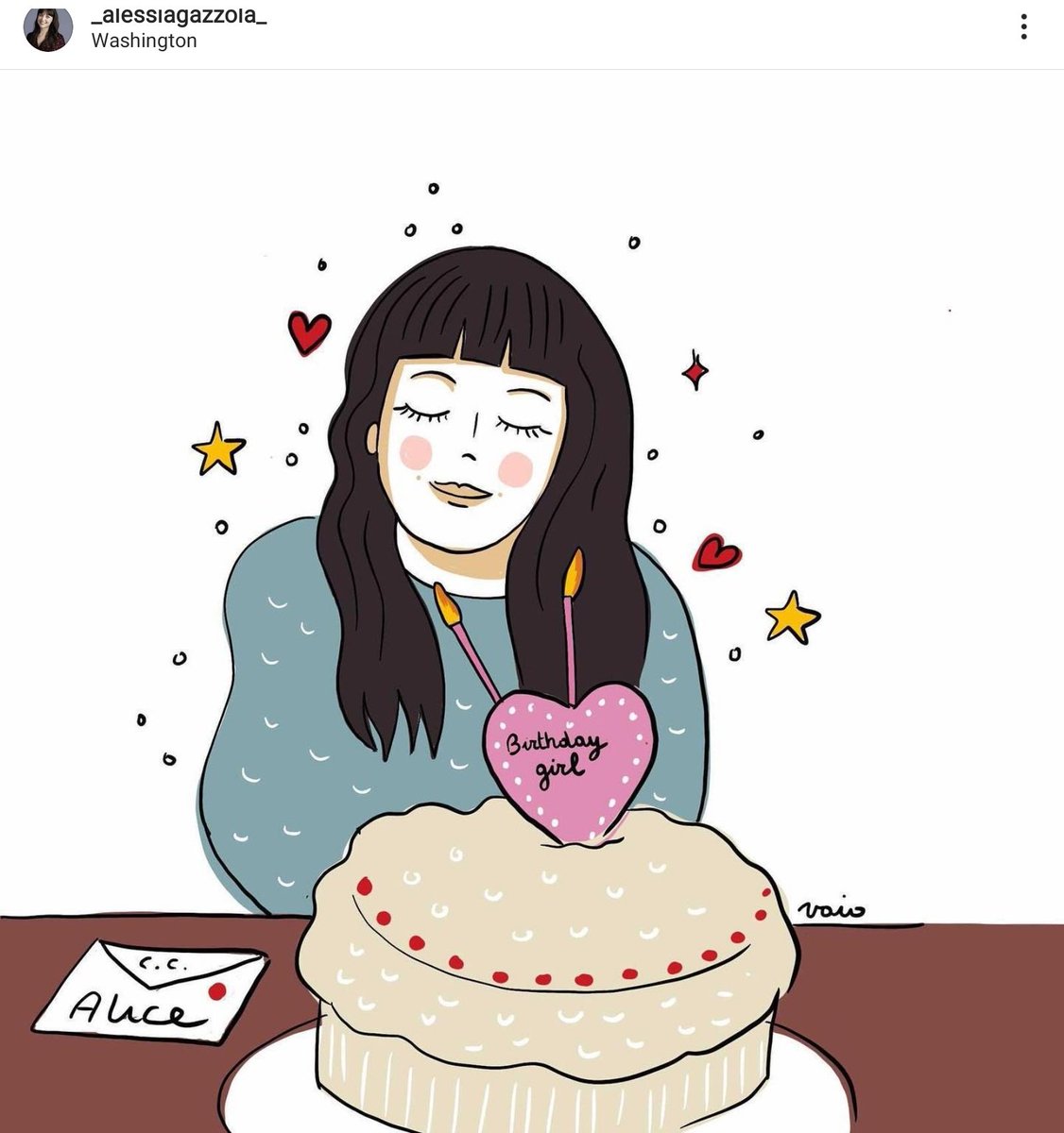 franccyilaria's tweet photo. 12 dicembre: ti ritrovavo così, ancora negli States, serena, a spegnere le candeline.
12 ottobre: dieci mesi dopo mi sto ancora chiedendo cosa ti avrà scritto CC in quel biglietto.❤️

Dopo dieci mesi esatti però posso dirti: bentornata!✨
#aliceisback https://t.co/bXz8YR2h4m