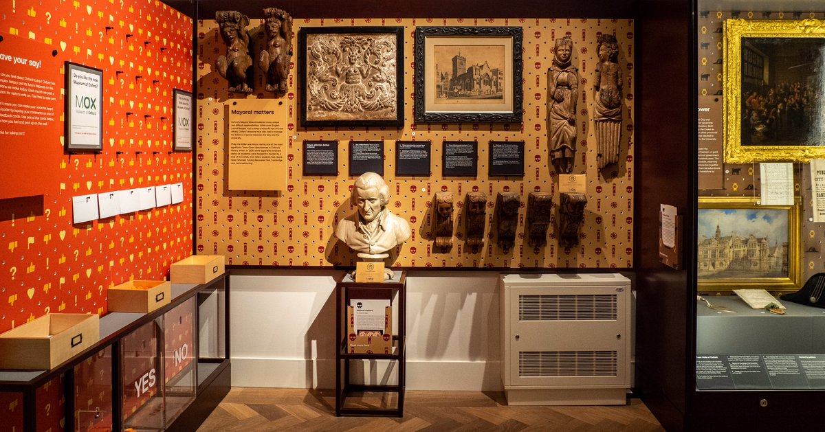 UrbanSquirrelD's tweet photo. Went to have a look at the newly reopened @MuseumofOxford today, and it’s great. New displays, interactives, oral histories, 464 extra items on show, and it’s free! Worth a visit. 
#museumofoxford #oxford #museum #history #museumtwitter https://t.co/kKTIi7SyNk
