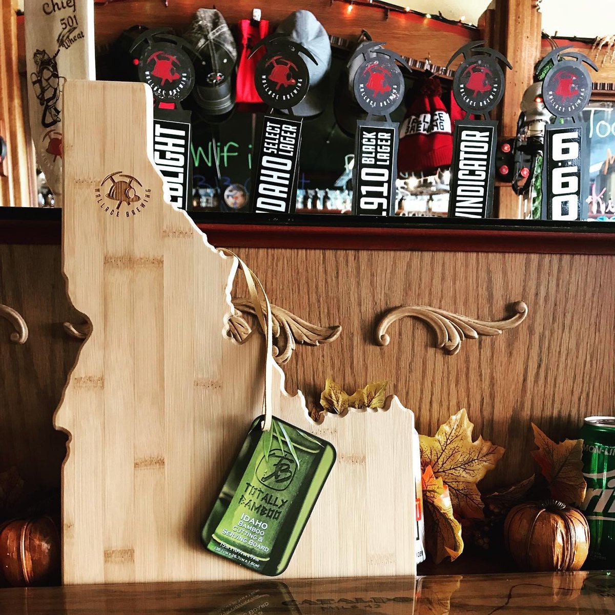 How cool are these! Come visit the Orehouse Tasting Room at Wallace Brewing have a beer and grab a very cool Idaho cutting board made of bamboo. #wallacebrewing #beerofhistoricproportion #craftbeer #shoplocal #shopsmallbusiness #wallaceidaho #centeroftheuniverse