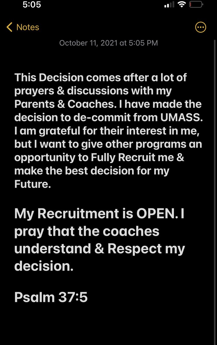 Jaden_Thomas22's tweet photo. My Recruitment is Back OPEN! 🙏🏽 https://t.co/HLzLcCgN4c
