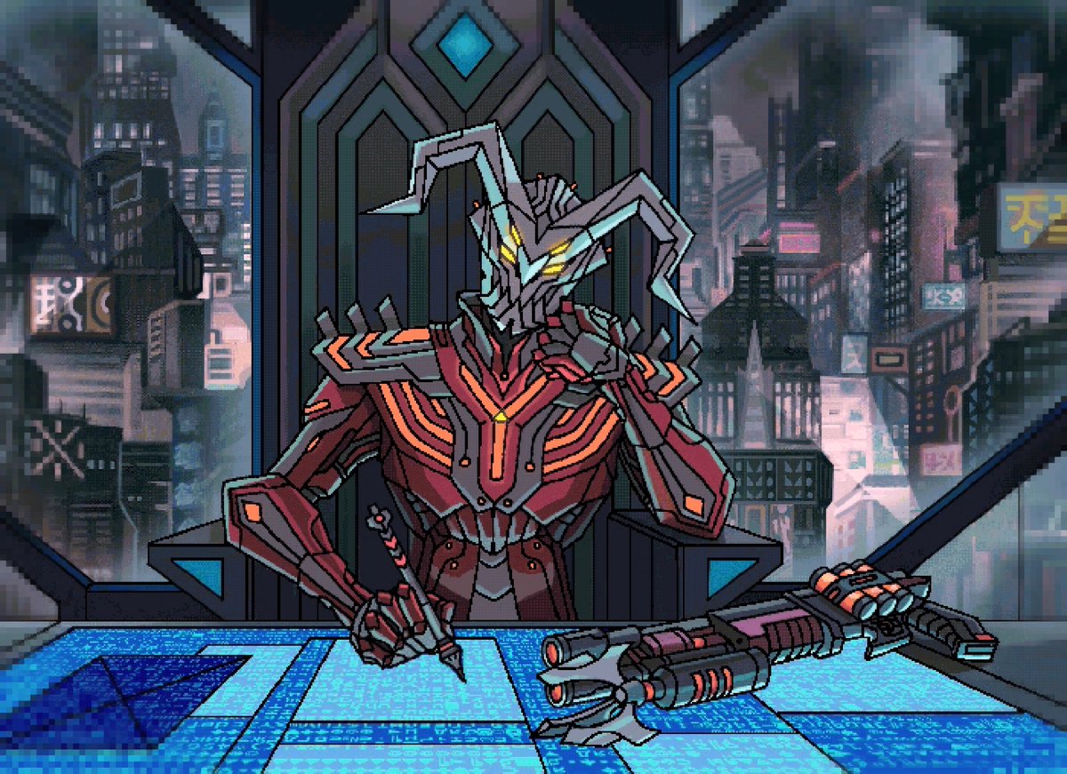 Me in digital NEO Toyko form....planning a game of severe consequences for citizens AND those who missed out...

This week.