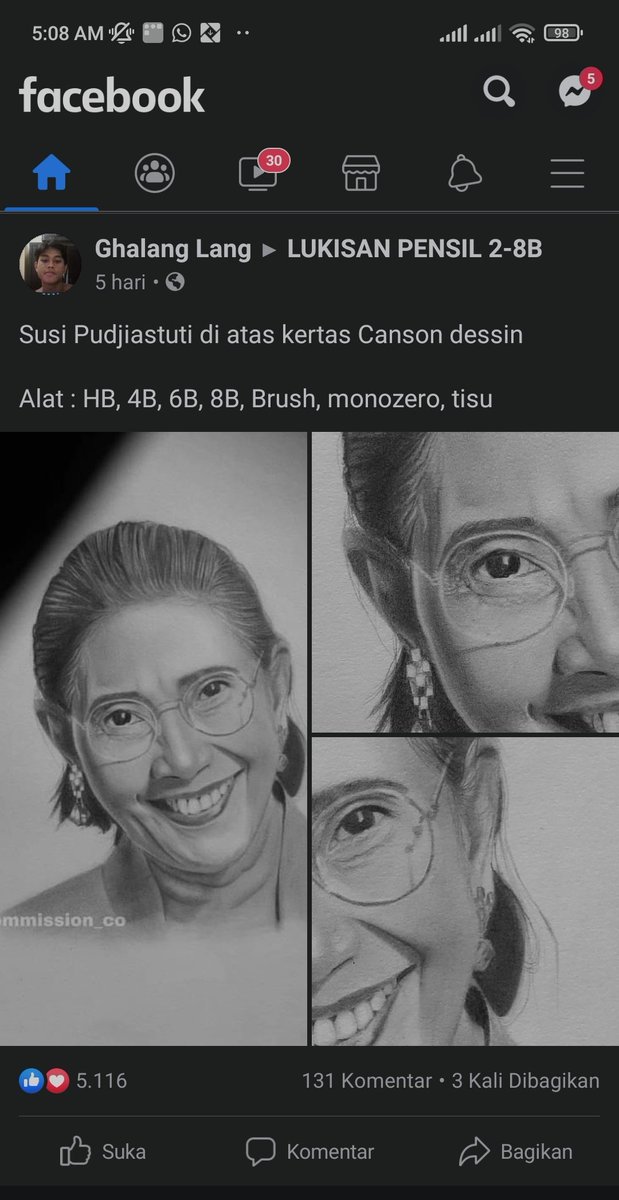 Lihat² FB, nemu karya lukis ini. Bagus ya bu <a href="/susipudjiastuti/">Susi Pudjiastuti</a>