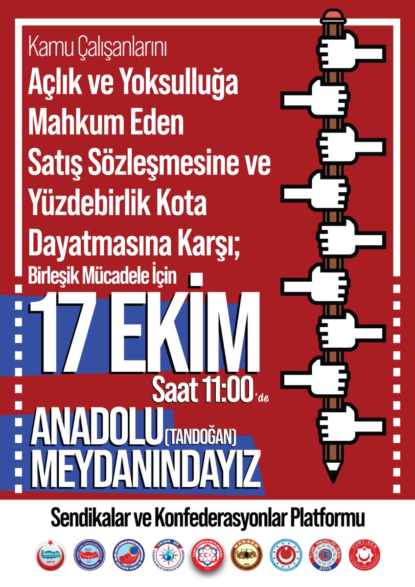 Yurt_Tarim_Sen's tweet photo. #SendikaHaktırEngellenemez 
#YurtEgitimSen
#YurtSendikalari 
#YurtSaglikSen 
#YurtİmarSen
#YurtBuroSen
#kamusendikalarıkararlı
#_aliyalcin_ https://t.co/2y8HmUpgVn