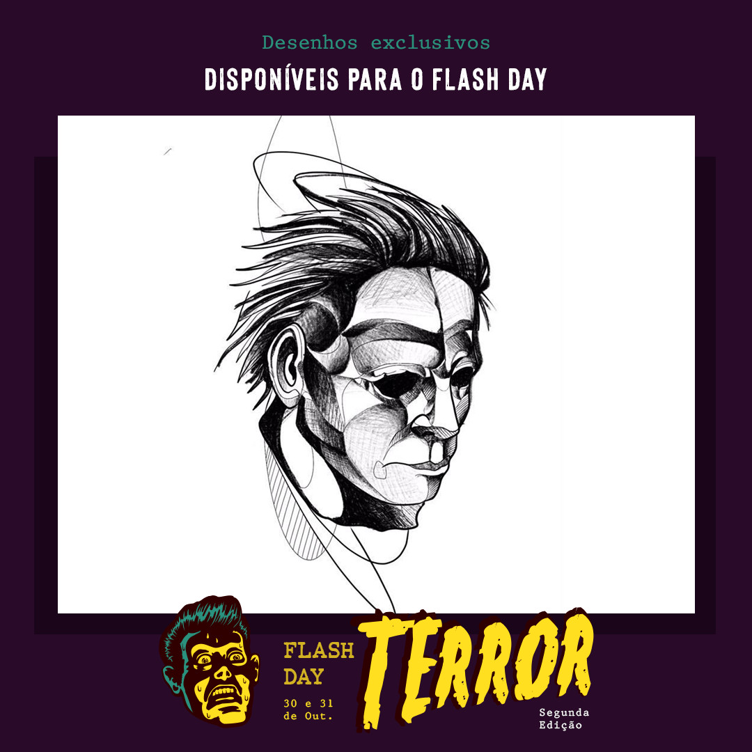 Tattoaria's tweet photo. FLASH DAY TERROR 👻💀  Segunda edição.
DESENHO DISPONÍVEL - A escolha dos ... https://t.co/Hb828pPQiK https://t.co/DNYhoQs22R