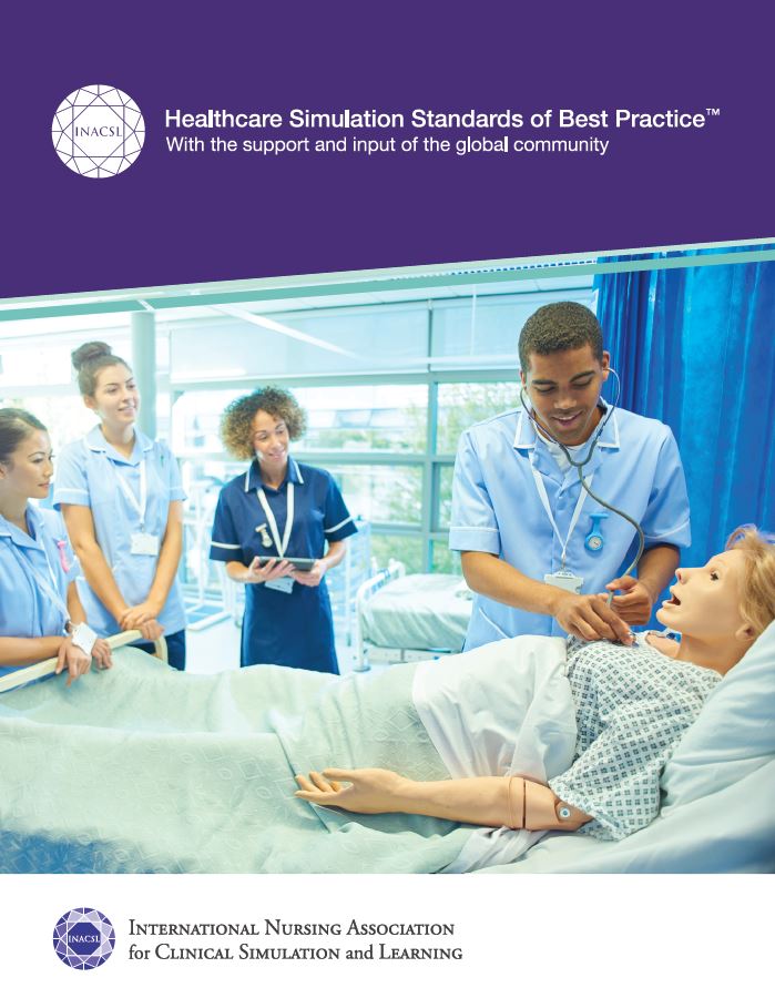 INACSL's tweet image. Developed in collaboration with the global and interprofessional simulation community, the new Healthcare Simulation Standards of Best Practice provide the latest developments and standards of practice within simulation. Check them out today! bit.ly/3p0pjVE
