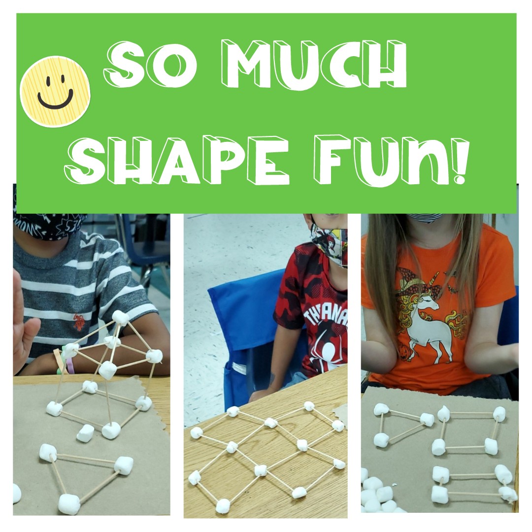 Building shapes with marshmallows and toothpicks. @PovLibrary @mriv024 @JohnChowns @amandapontifex