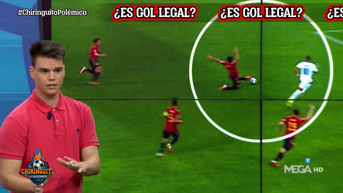 elchiringuitotv's tweet photo. 🚨"Para mí es GOL LEGAL. MBAPPÉ NO INTERFIERE en ERIC GARCÍA"

ALEJANDRO CARRIÓN (@C3Acs), árbitro de Preferente, en #ChiringuitoPolémica https://t.co/fzZY134Jsi