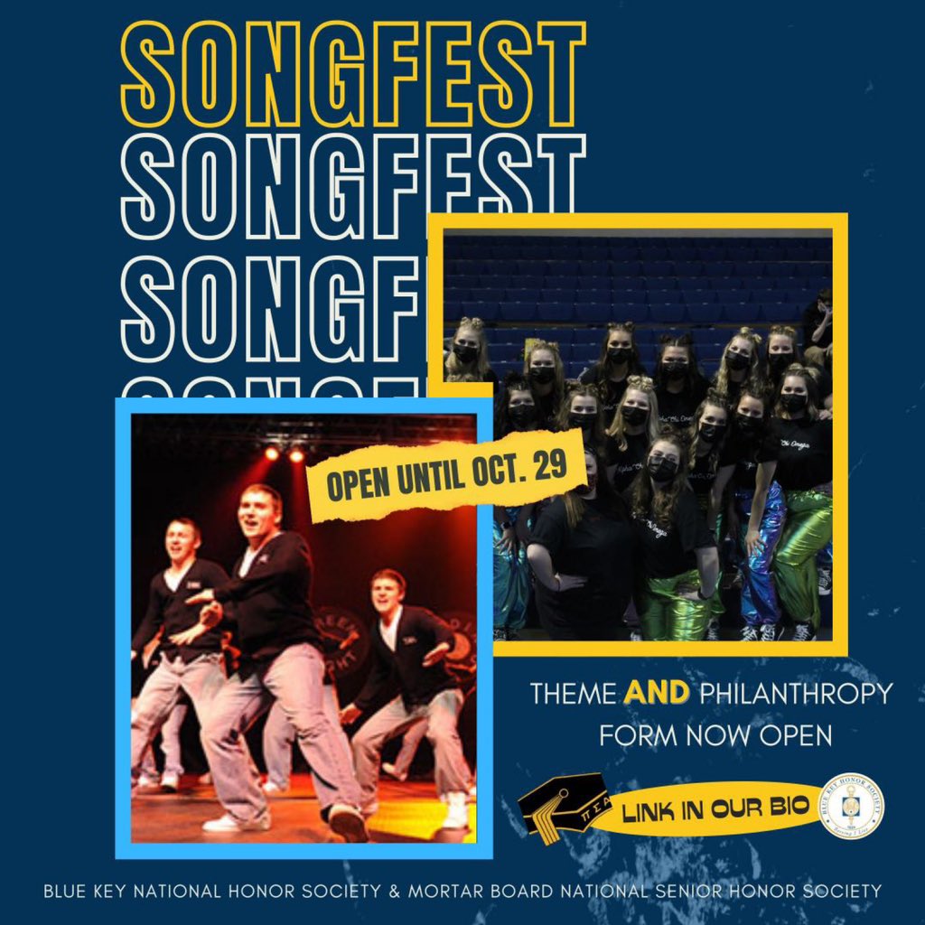 Hey you! We’re looking for some FRESH philanthropy and theme ideas for Songfest 2022! Submit your ideas at the link below for a chance to see your vision burning up the stage this spring! ❤️‍🔥⬇️