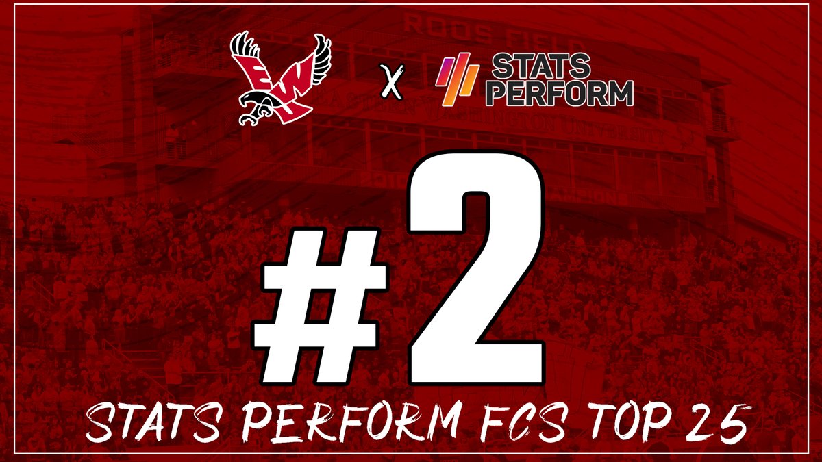 Our highest ranking since 2018 👀

#GoEags