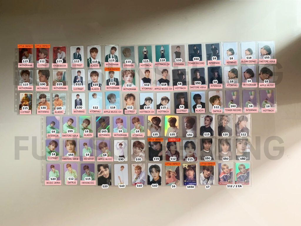 fullsunselling's tweet photo. WTS HAECHAN PHOTOCARDS
🔎 some pcs have defect

❇️ thailand based
✅ accept only paypal / thai bank

🌎 ww shipping 
✈️ shipping fee 
- by post $12-15
- by DHL (depends on location)

🤍 dm for more details / for buying

—

pls help rt @nctselling_USA @selling_nct_usa https://t.co/lxRzI04kCt