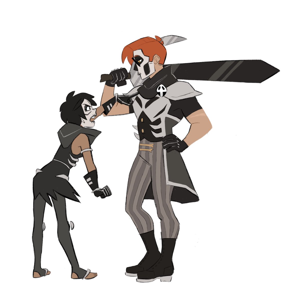 gretaghost's tweet image. They’re developing Nonagesimitis #TheLockedTomb #GideonTheNinth #HarrowtheNinth