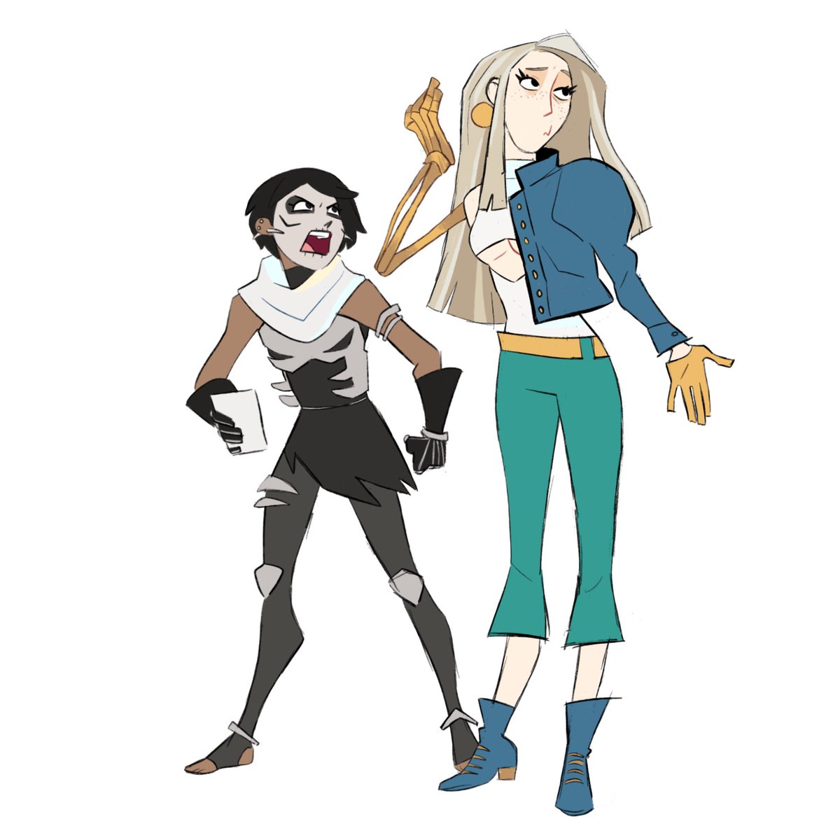 gretaghost's tweet image. They’re developing Nonagesimitis #TheLockedTomb #GideonTheNinth #HarrowtheNinth