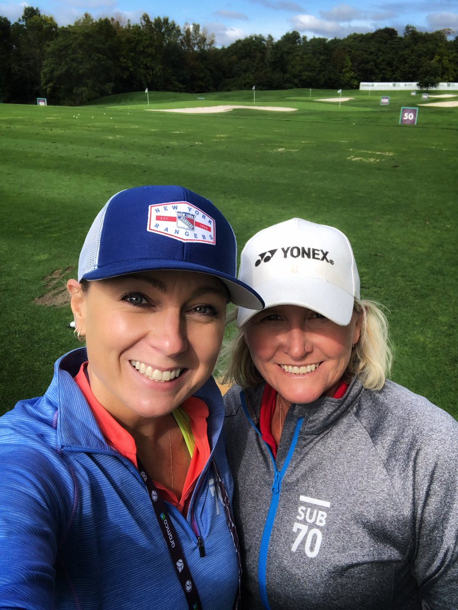 Change of job this week, back on bag carrying duties and having to do as I’m told. <a href="/BJMgolf/">Becky Morgan</a> is the boss… for the next few days at least! 😂

Looking forward to a fun event in New York @Aramco_Series <a href="/LETgolf/">Ladies European Tour</a> 

#BringTheEnergy #NYC 🇺🇸🍎⛳️