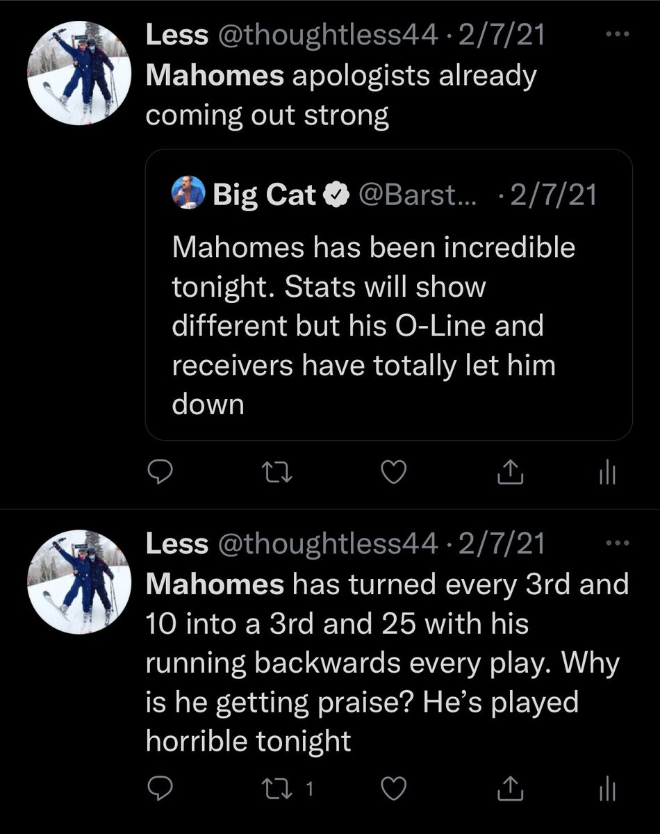 Happy to report I was right about mahomes