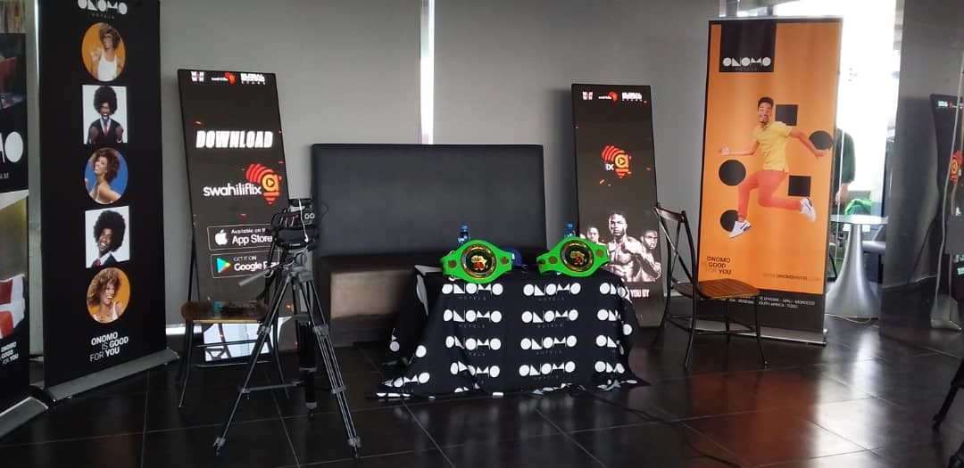 AbuBoxing's tweet image. Pictures of the ABU SADC belts in Tanzania for Wednesday fights