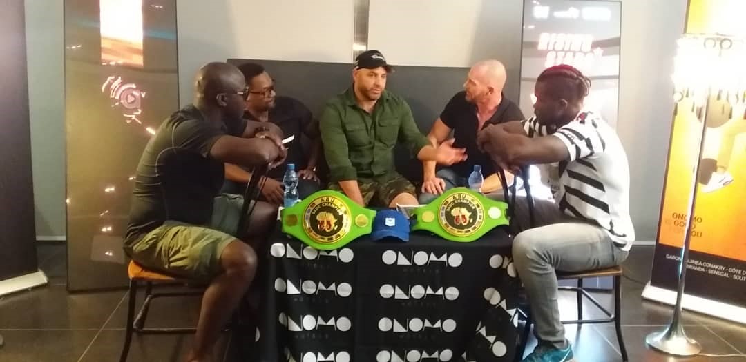 AbuBoxing's tweet image. Pictures of the ABU SADC belts in Tanzania for Wednesday fights