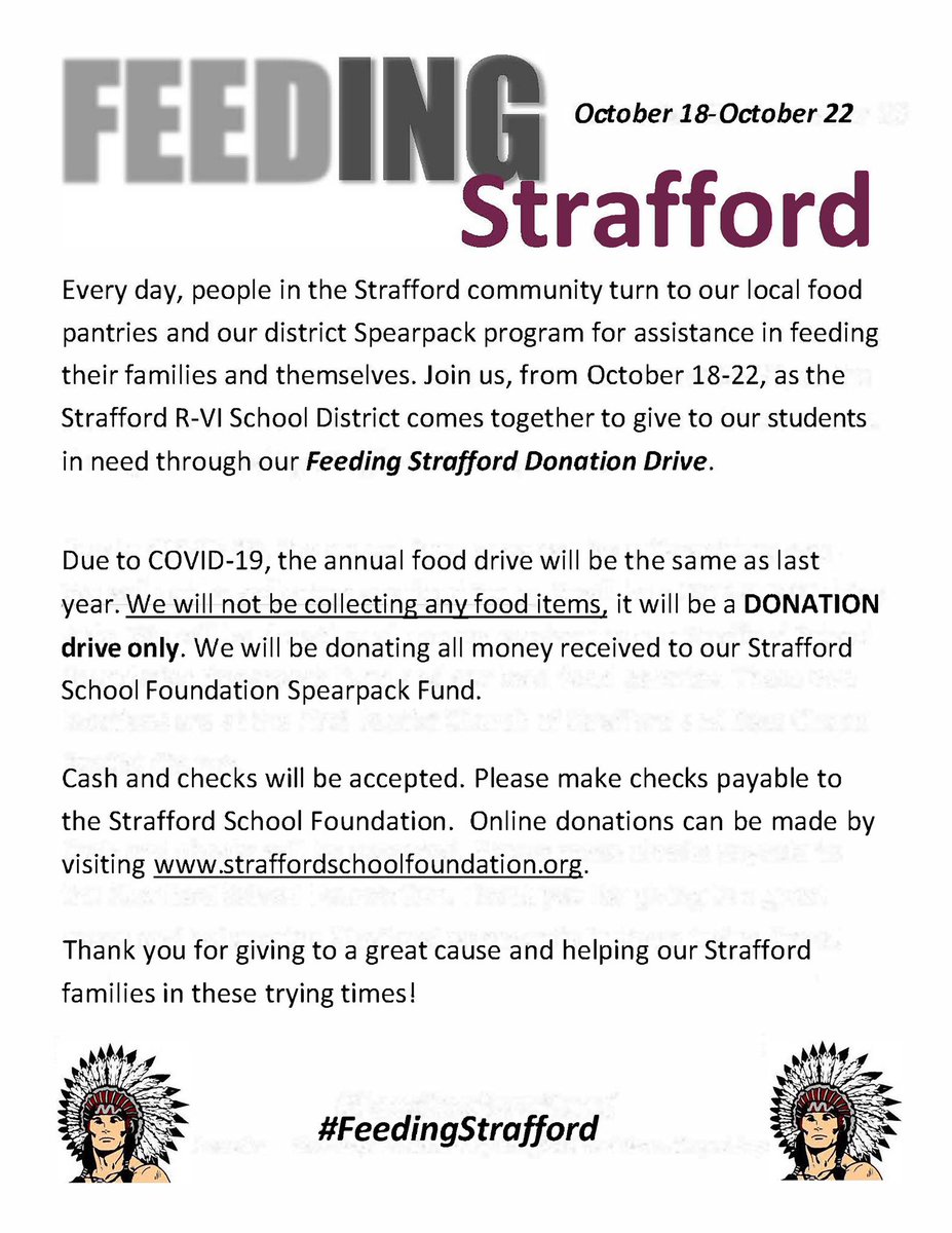 Strafford HS tweet media