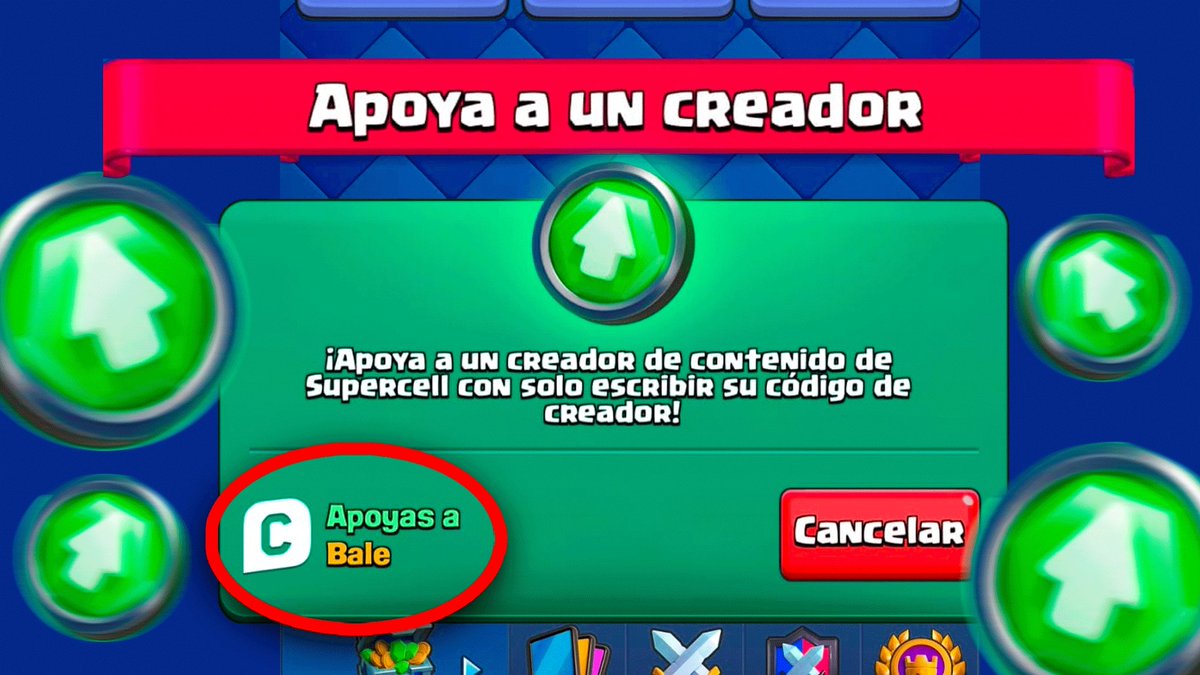 🥳NUEVO VÍDEO!
🏆NUESTRO CÓDIGO DE CREADOR YA ES UNA REALIDAD😱
📺youtu.be/BvYu_TrC5lY