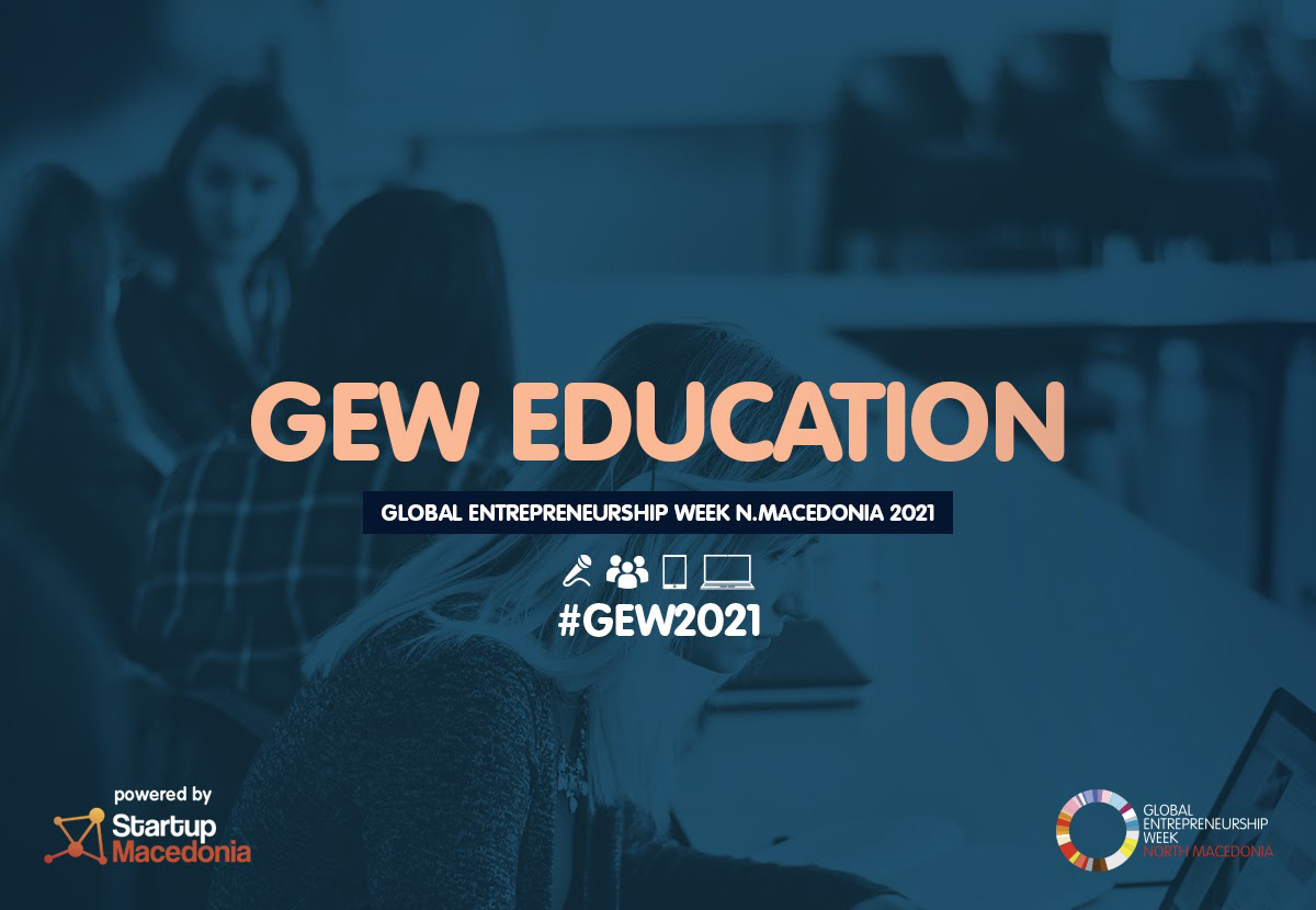 GEW_N_Macedonia's tweet photo. И оваа година на Глобалната Недела на Претприемништво зборуваме за најголемите предизвици во образованието. 🎓
#GEWEducation работи на споделување ресурси, подигнување на свеста за едукација и обезбедување обуки за вештини на потенцијални претприемачи ширум светот. #gew2021 https://t.co/ov4J0cmUPp