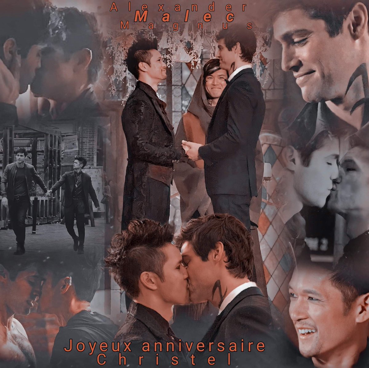 ShaneChristel's tweet photo. Happy #MalecMonday Que j'aime ce montage que m'a fait mon amie @MelissaMelii12 pour mon anniversaire en mai. Ils sont tellement magnifiques @MatthewDaddario @HarryShumJr https://t.co/f8p9bIC4Fw