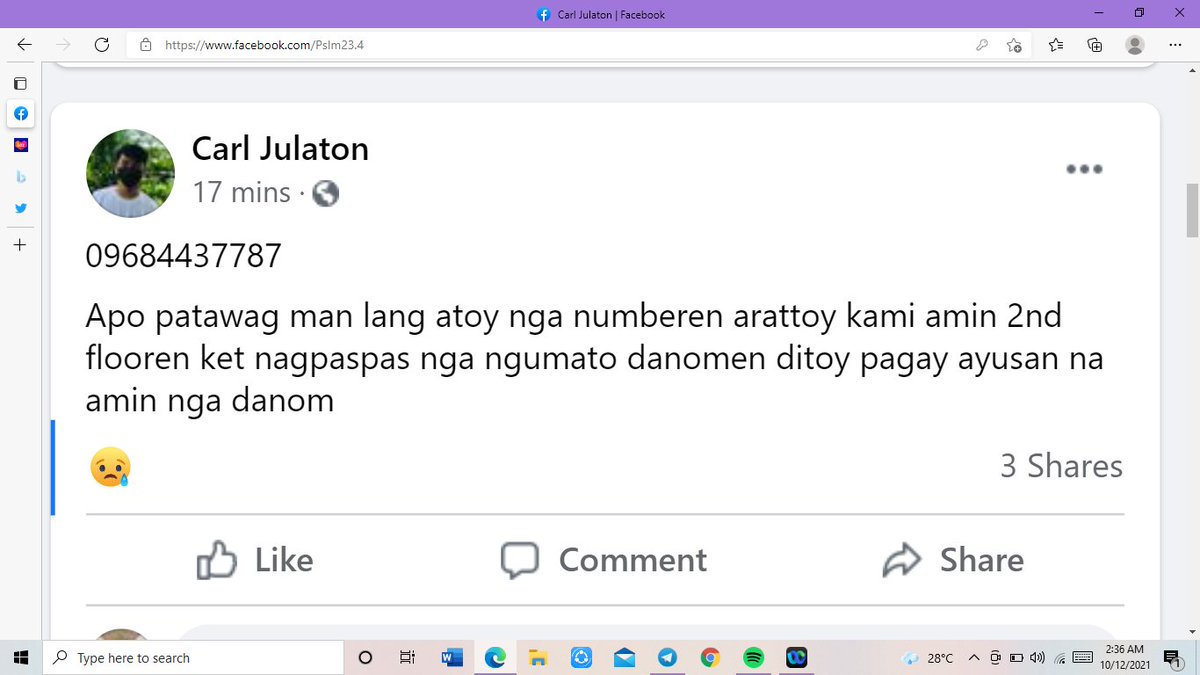 jhoyyeppueda's tweet image. #ilocosneedshelp 
 #CagayanNeedsHelpAgain 
#MaringPH 
#RescuePh