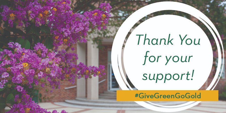 THANK YOU to everyone who supported Southeastern Giving Day! Over 1,100 people participated, raising a combined total of almost $200,000 for our university and its amazing students!💚💛 #GiveGreenGoGold